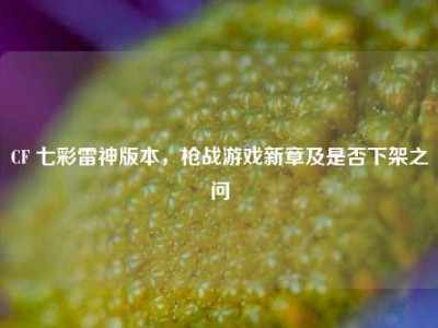CF 七彩雷神版本，枪战游戏新章及是否下架之问