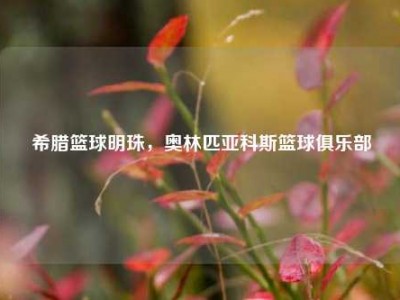 希腊篮球明珠，奥林匹亚科斯篮球俱乐部