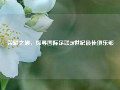 荣耀之巅，探寻国际足联20世纪最佳俱乐部