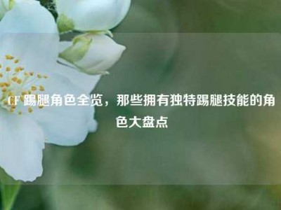 CF 踢腿角色全览，那些拥有独特踢腿技能的角色大盘点