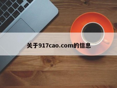 关于917cao.com的信息